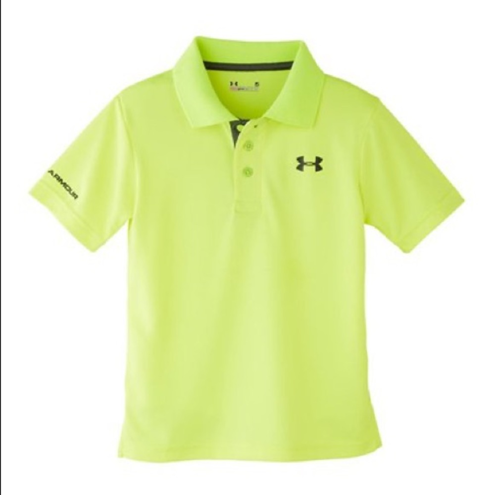 Under Armour High-Vis Yellow Match Play Polo